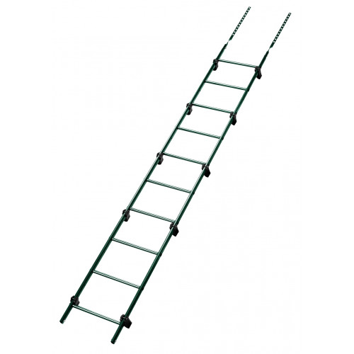 Лестница кровельная Grand Line RAL 6005 2,76м